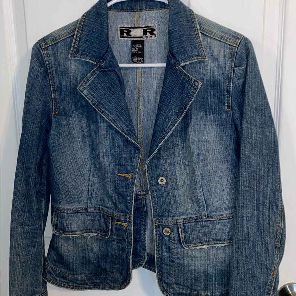 Rave R4R- Vintage Jean Jacket- medium